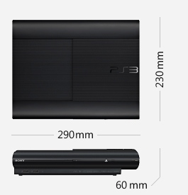 Parametry herní konzole Sony PlayStation 3 Slim